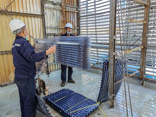 300噸冷卻塔的冷卻塔填料用量怎么計算